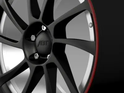 VW Beetle ABT 2012 rim 3D model