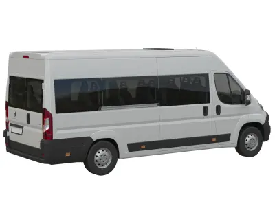 PEUGEOT BOXER XLWB passenger 3D model