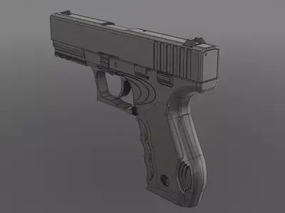 Pistol Safari ST Free 3D model