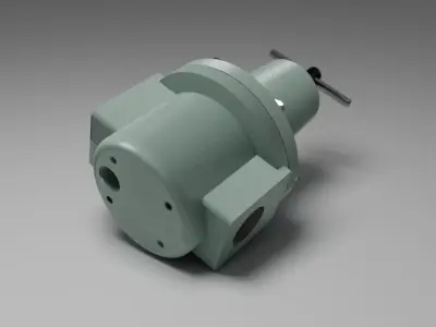 Air Pressure Regulator 3D model