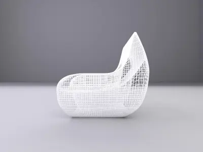 Garden Sofa 3D model buy