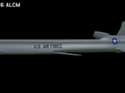 Ultimate Cruise Missiles Pack Vol 1 Low-poly 3D model