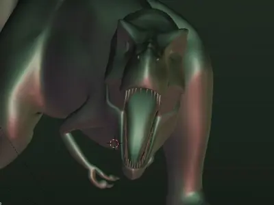 tyrannosaurs jurassic park 3D model