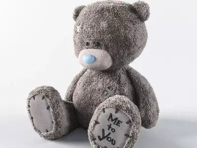 Teddy me to you bear 3D model