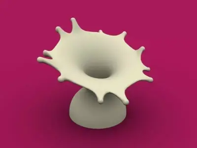 milk-seat milk spout 3D print model