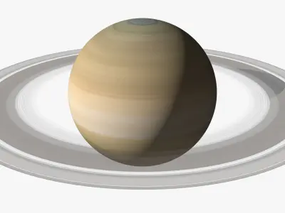 Saturn Planet 3D model