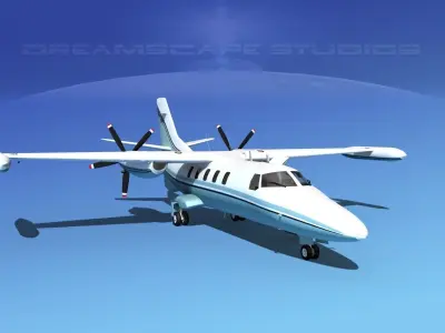 Dreamscape AF-44 Star Executive V11 3D model