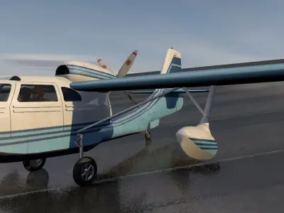 Republic RC-3 Seabee 3D model