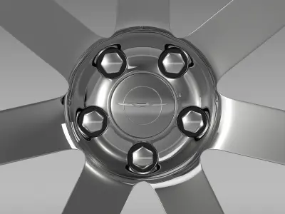 Chrysler 300 SRT8  rim 3D model