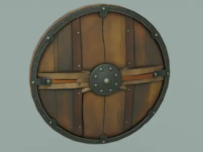 3D Blacksmith Tool Medieval Axe Optimized Game Asset Low-poly 3D model