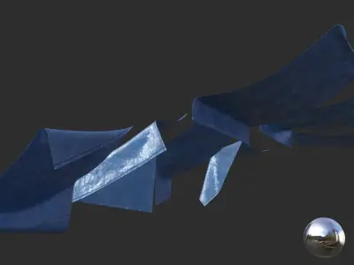 Tarp Assets 03 Low-poly 3D model