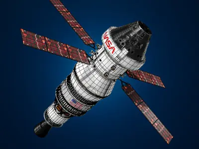 Orion Spacecraft NASA 3D model