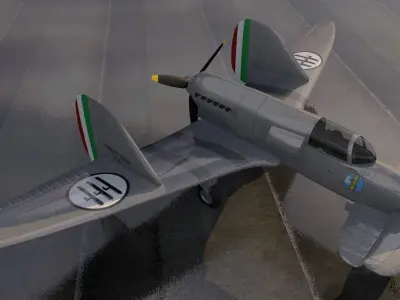 SAI Ambrosini SS-4 3D model