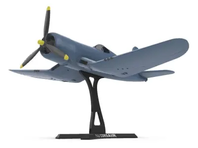  F4U CORSAIR 3D print model