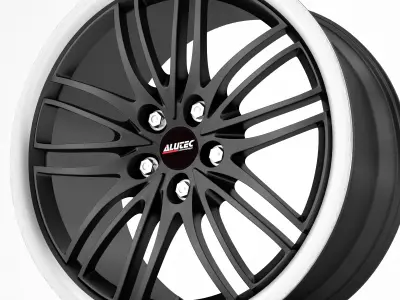 Alutec wheel rims 3D model