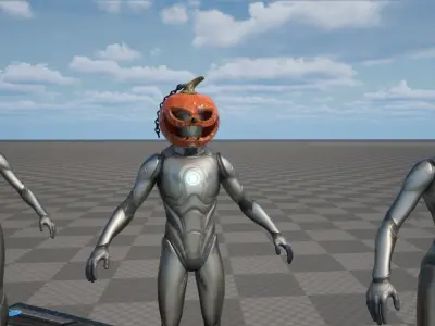 Head Wear Pack 2 Game Ready Low-poly 3D model