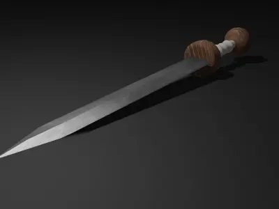 gladius Free low-poly 3D model