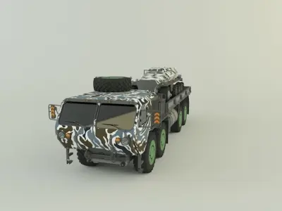 M 977 Hemtt Truck Replica SDKFZ 250 3D model