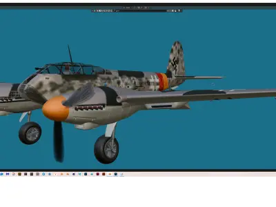Me-410 Free 3D model