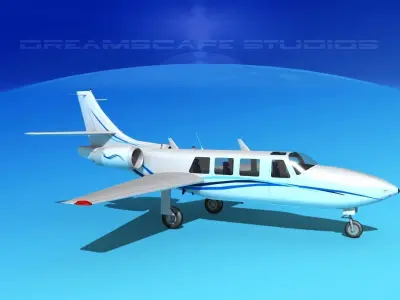 Piper Aerostar FJ-100 Fanjet V04 3D model
