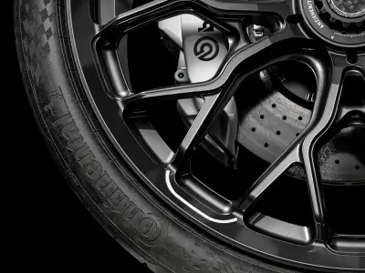 Continental Sport Contact 7 265 30 ZR22 97Y 3D model