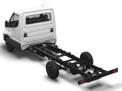 Iveco Daily Single Cab L3 Chassis 2022 3D model