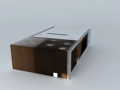 desplay center 3D model