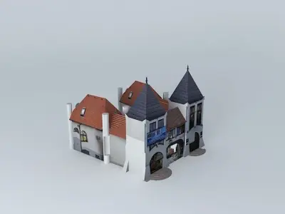 St George39s gatebrand svatého Juraja Free 3D model