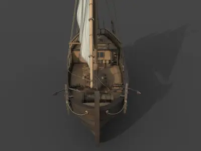 Nina Caravel 3D model