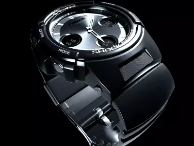 G-SHOCK SHOCK RESIST 3D model Low-poly 3D model