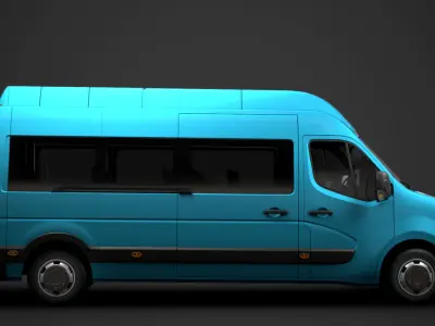 Nissan NV 400 L3H3 Minibus 2020 3D model