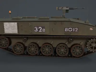 FV432 APC Low-poly 3D model