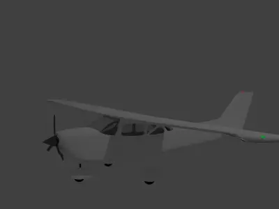 Cessna 172 Skyhawk 3D model