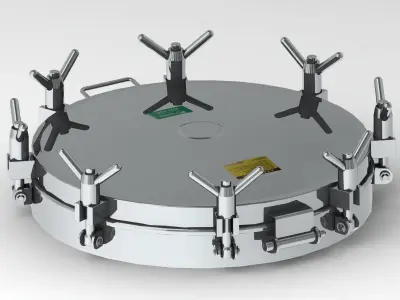 BOCA DE HOMBRE Diam 600 mm - FAMIQ-BOYER P22286 3D model