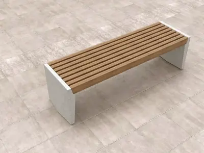 exterior bank 3D model