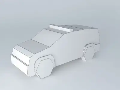 ChevyTahoe for Police Free 3D model