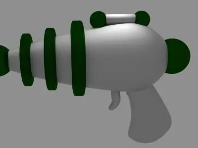 Ray Gun Alien 3D model
