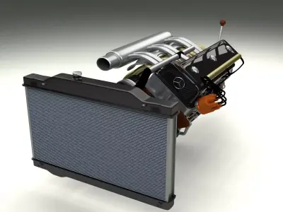 Engine Assembly 3D model