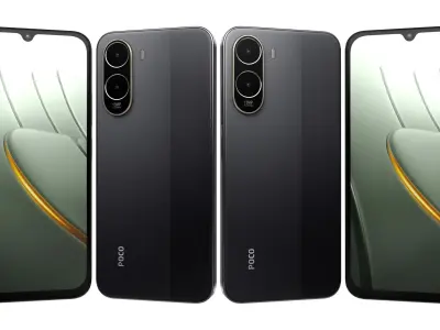 Xiaomi Poco C81 Pro All Colors 3D model