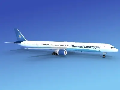 Boeing 757-300 Thomas Cook 1 3D model