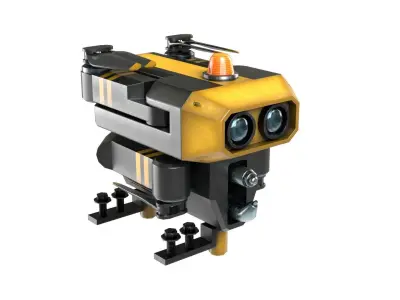 Repair Drone Low-poly 3D model