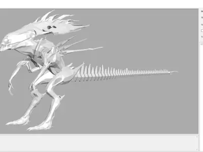 Alien 1007 3D model