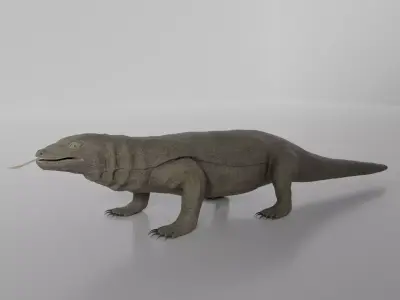 KOMODO DRAGON 3D model
