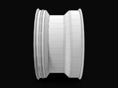 BBS RS Low-poly 3D model