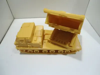 Missiles launcher truck pen and pencil holder 3D print model