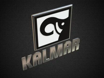 kalmar logo 3D model