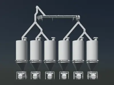 Industrial machine 24i23 3D model