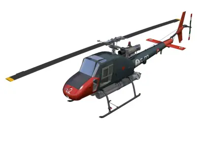 Agusta A106 3D model