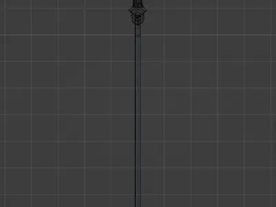 Ludwig Sword Free low-poly 3D model