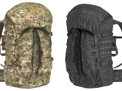 MYSTERY RANCH SATL ASSAULT RUCK Low-poly 3D model